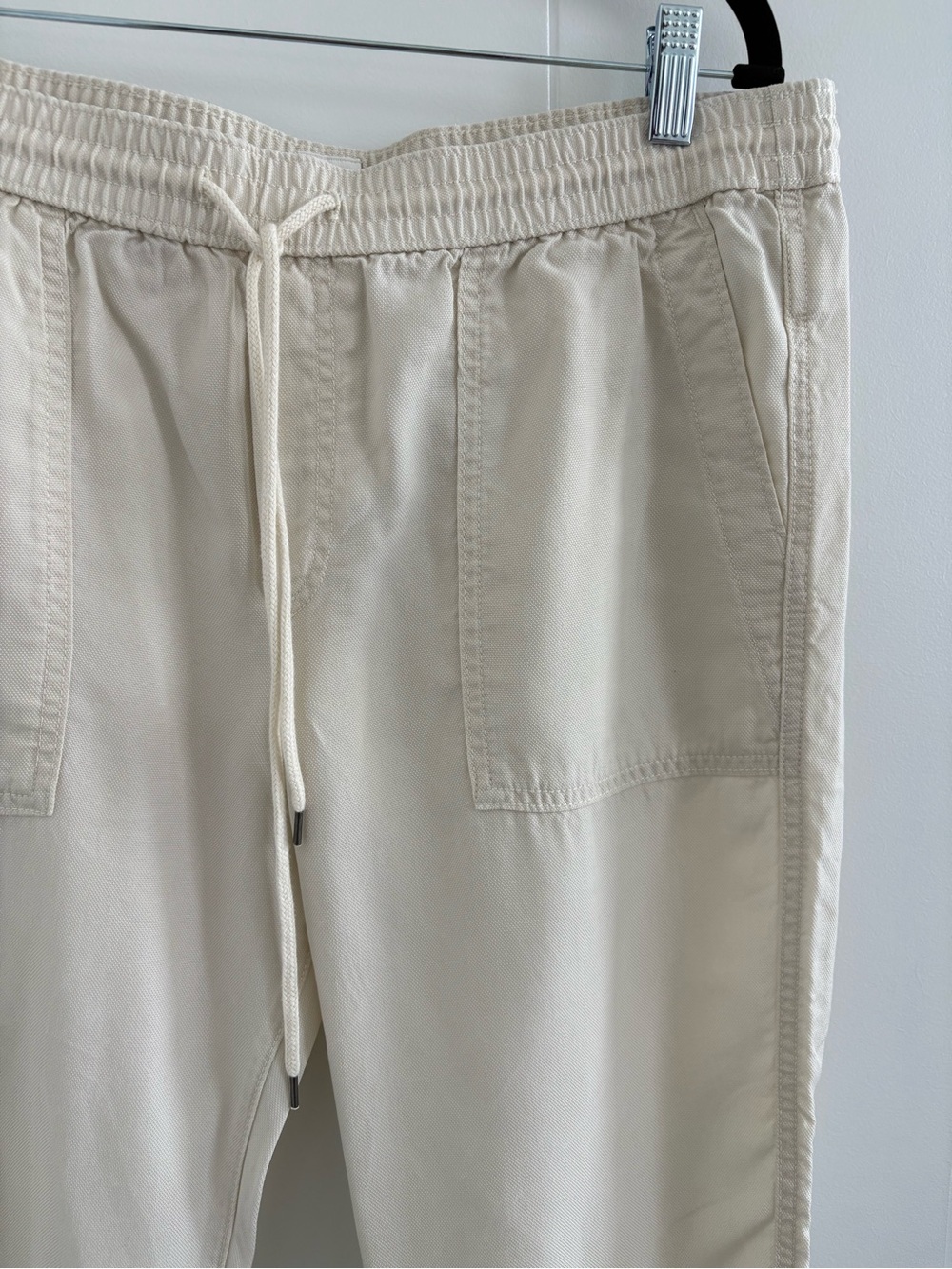 GAP Cream Elastic Waistband Jogger